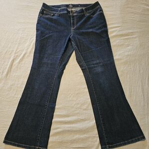 St. John's Bay Women's Boot Cut Jeans - Dark Blue